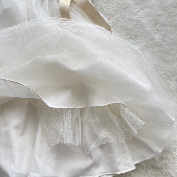 David’s Bridal Kids Strap Satin Formal Dress Size 3 - Picture 8 of 11